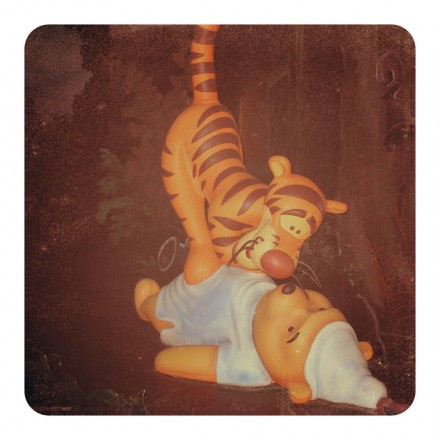 Winnie the Pooh and Tigger at Disneyland