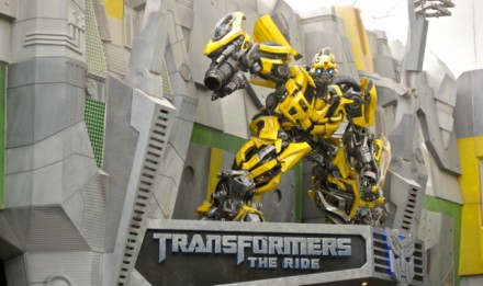 Transformers Bumblebee di Universal Singapore